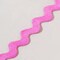 3 Yards Persian Pink Ric Rac Trim – Zig Zag Ribbon for Sewing, Skirt Edging, Crafts & Home Decor